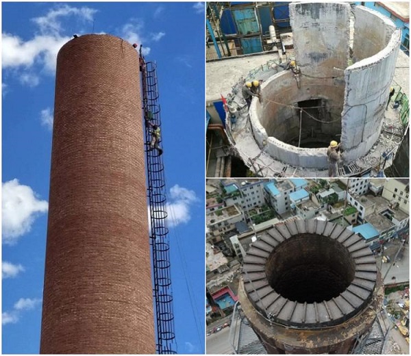煙囪拆除公司:人工與機(jī)械拆除的安全環(huán)保完美結(jié)合
